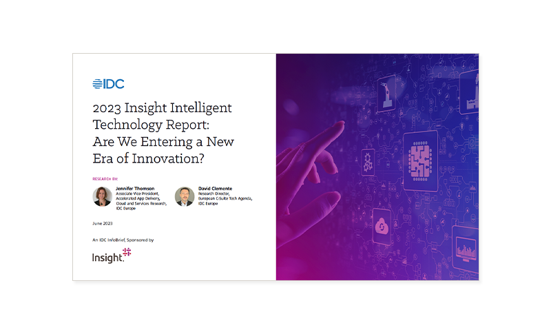 Thumbnail for Insight Intelligent Technology Report available to download by using the form